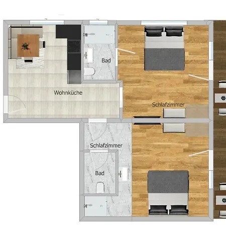 Wildbach Apartman *